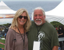Sue & Kenny Giustino of The Montauk Sun and Montauk Music Festival